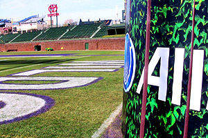 Wrigley wall