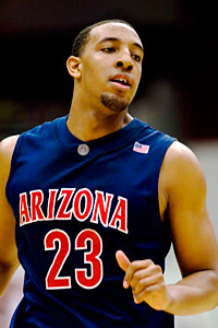  Arizona Wildcats forward Derrick Williams