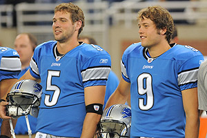 Drew StantonMatthew Stafford