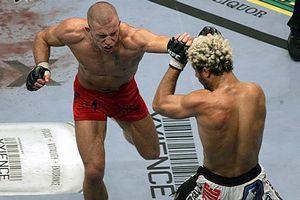 Georges St.Pierre and Josh Koscheck