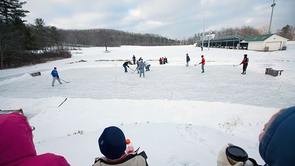 Outdoor rink