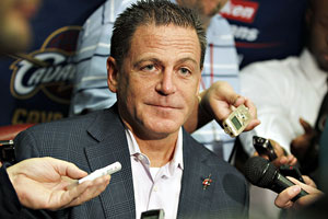 Team owner DAN GILBERT didnt leave the Cleveland Cavaliers, as LeBron ...