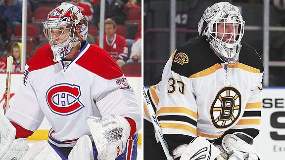 Carey Price and Tim Thomas