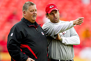 Charlie Weis and Todd Haley