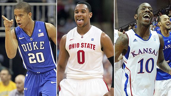 Duke/Ohio State/Kansas