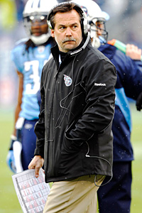 Tennessee Titans head coach Jeff Fisher