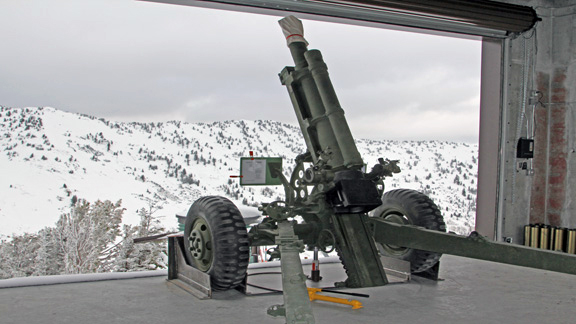 Alta's new 105mm Howitzer, installed in September, will fire approximately 200 rounds annually and it's rated to shoot up to 30,000 rounds.