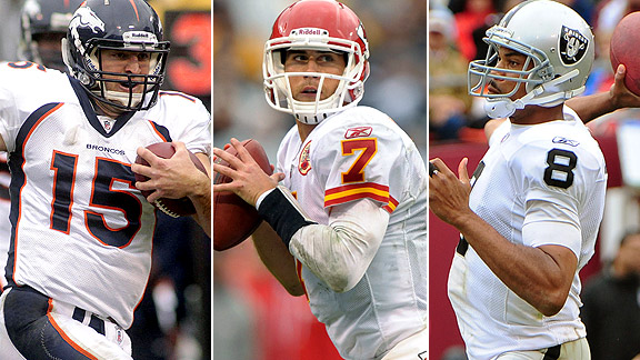 Tim Tebow/Matt Cassel/Jason Campbell