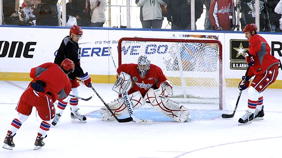 Washington Capitals practice