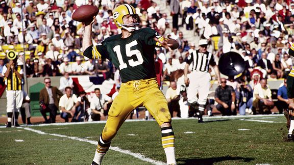 Resultado de imagem para super bowl 1 bart starr