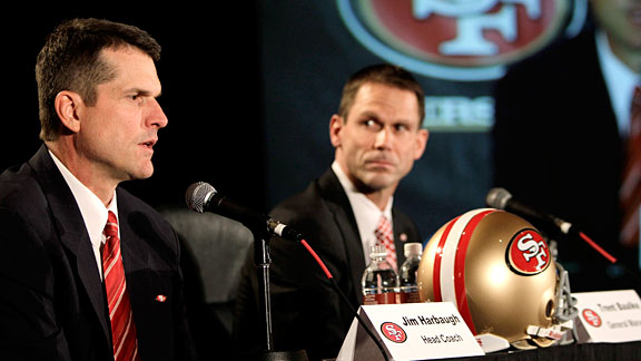 Jim Harbaugh & Trent Baalke