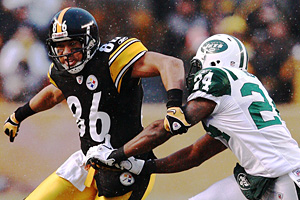 Hines Ward and Darrelle Revis