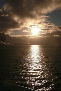 Antartica Sunset