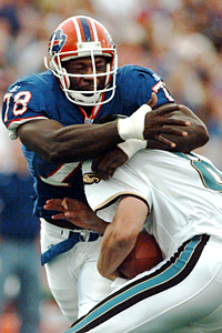 Buffalo Bills defensive end Bruce Smith