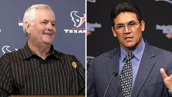 Wade Phillips and Ron Rivera