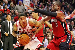 Derrick Rose & Dwyane Wade