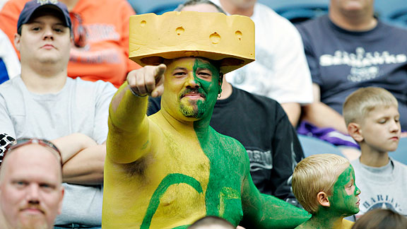 dancing cheesehead