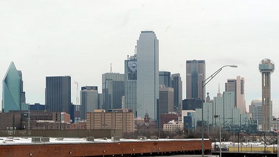 Dallas+skyline+drawing