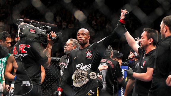 Anderson Silva and Vitor Belfort