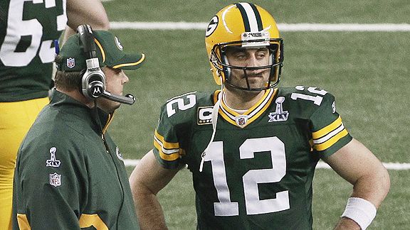Aaron Rodgers and Mike McCarthy