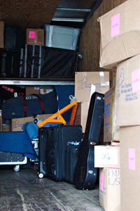 Red Sox equipment truck