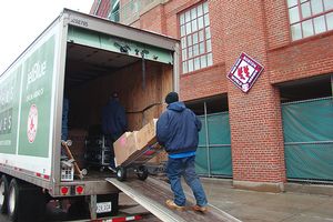 Red Sox equipment truck