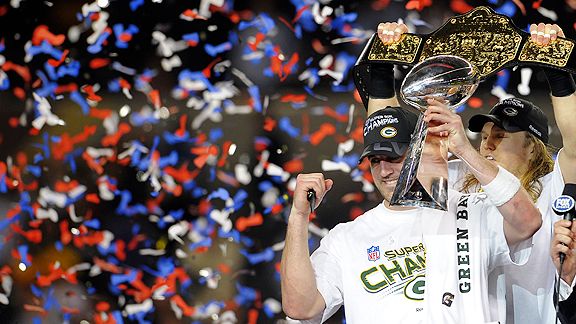 Packers celebrate