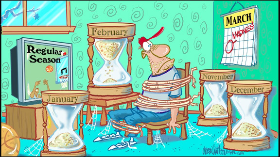 March Madness Cartoon