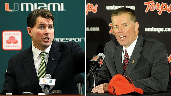Al Golden and Randy Edsall