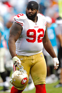  ... The 49ers used the FRANCHISE TAG on Aubrayo Franklin in 2010