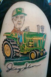 Jerry Sloan stepped down as Utah Jazz coach, so Page 2 tracks down the man  with the Sloan tattoo. - Page 2 - ESPN