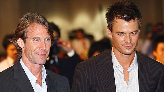 Michael Bay and Josh Duhamel