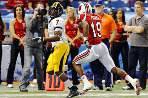Louisville Cardinals cornerback Johnny Patrick