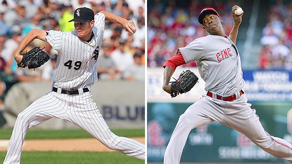 Chris Sale and Aroldis Chapman