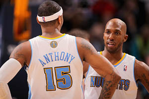 Carmelo Anthony & Chauncey Billups