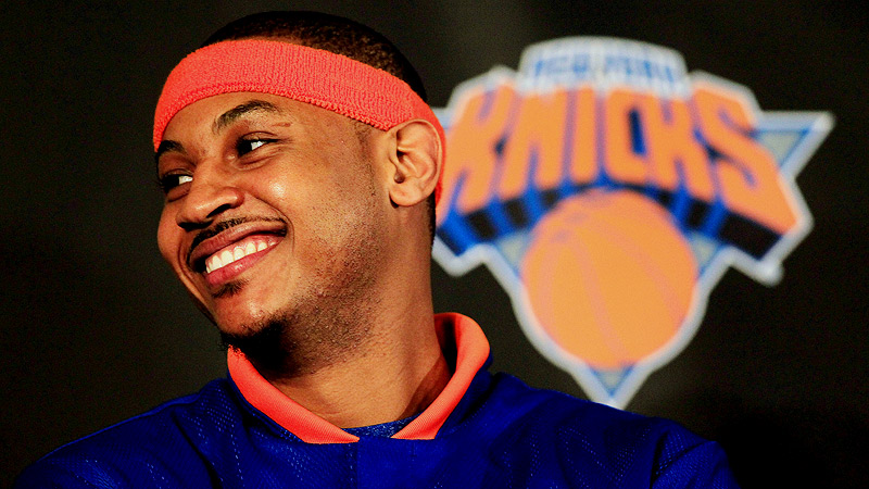 Carmelo Knick Debut