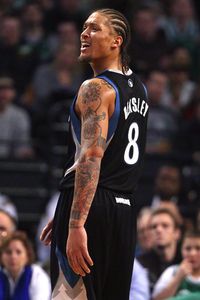 Elsa/Getty Images Michael Beasley is enduring his worst shooting month 