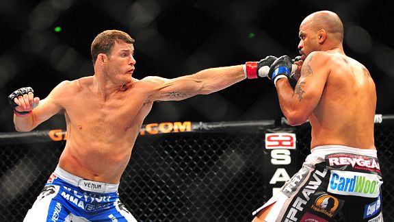 Michael Bisping and Jorge Rivera