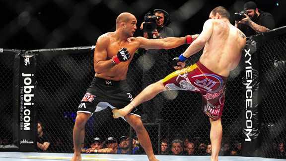 B.J. Penn and Jon Fitch