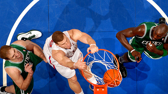 Blake Griffin off the rim.