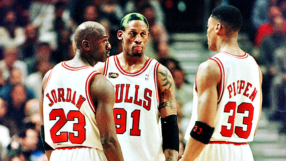 Jordan & Pippen & Rodman 