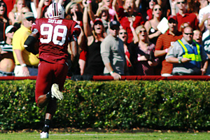 South Carolina Gamecocks defensive end Devin Taylor