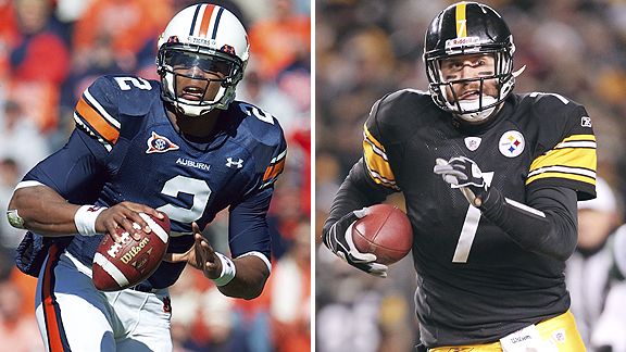 Cam Newton and Ben Roethlisberger