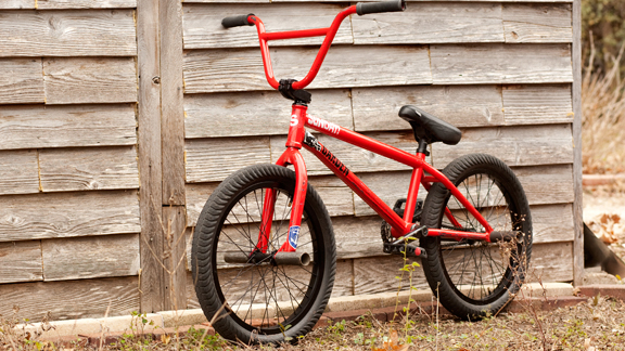 red sunday bmx bike