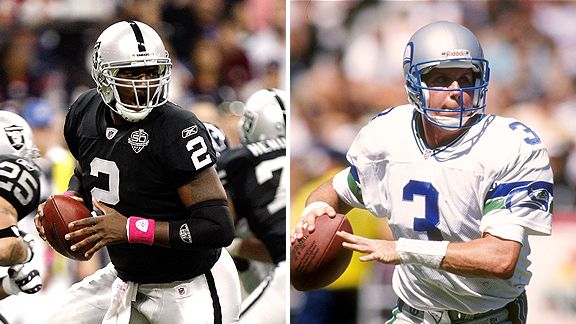 JaMarcus Russell and Rick Mirer