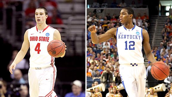 Aaron Craft and Brandon Knight