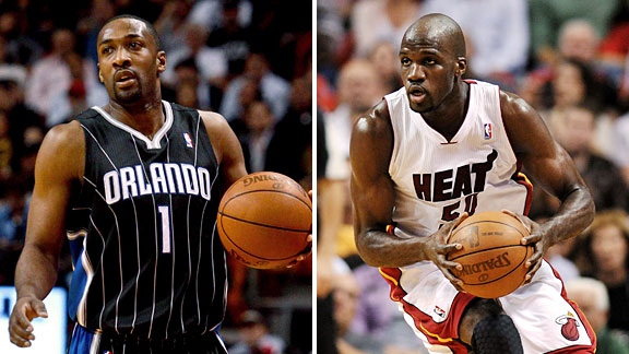 Joel Anthony & Gilbert Arenas
