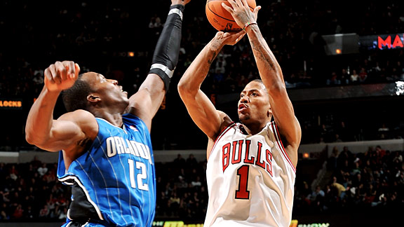 derrick rose dunking on dwight howard. Derrick Rose amp; Dwight Howard