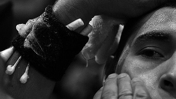 Fighter Prepares