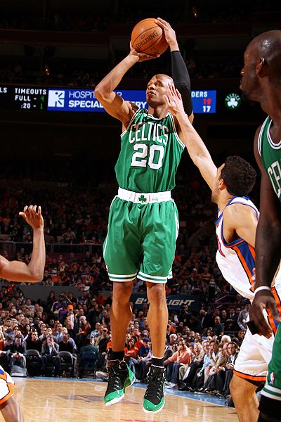 ray allen hot. Ray Allen was hot, as well,